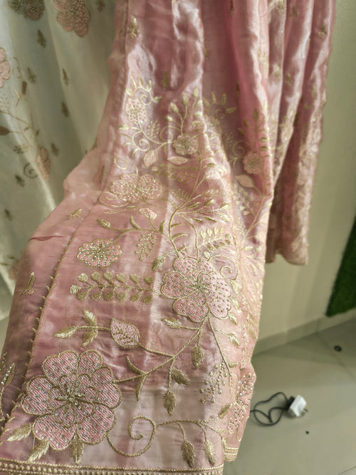 Pink Heavy Suit (Plazo)